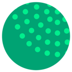 Green dot circle icon